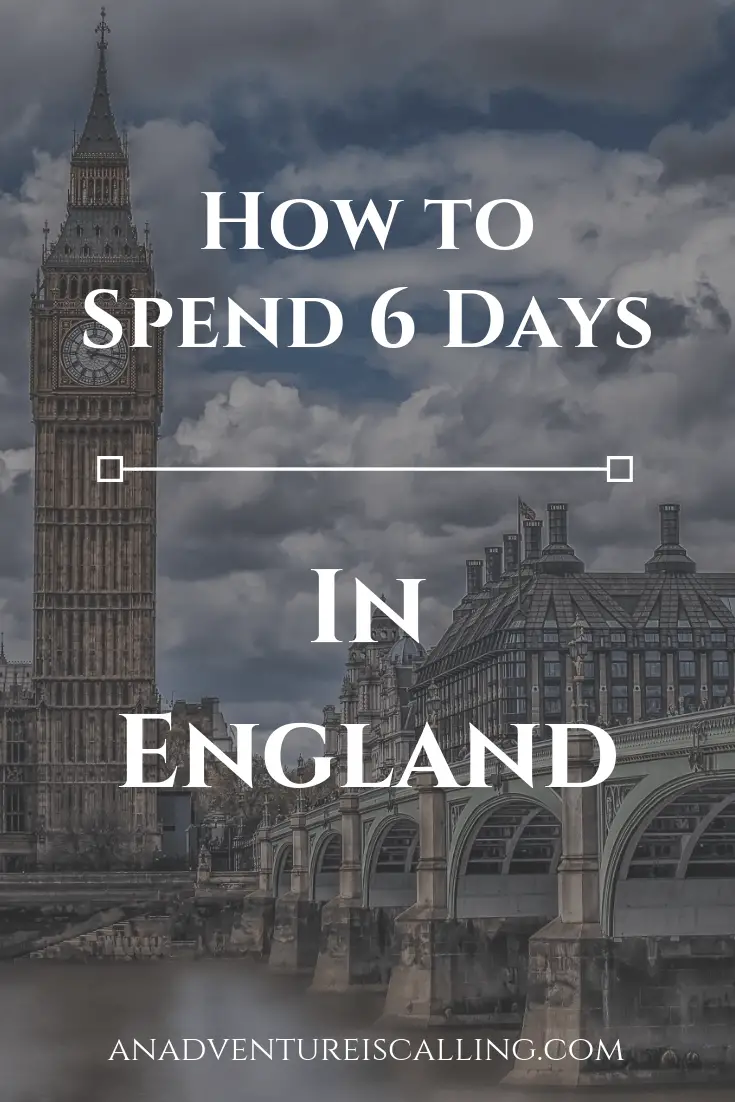 How to Spend 6 Days in England -I'm excited to share our experience with you. We visited London and Bath. If you're interested in how to spend 6 days in England, keep reading!