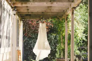 Our wedding took place at Kenwood Farms & Gardens, a beautiful outdoor barnyard setting in the heart of Sonoma County, California, surrounded by vineyards. Emily Blake Photo.