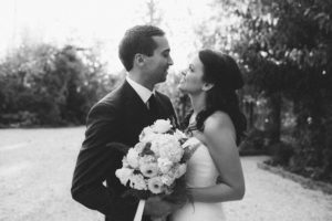 Our wedding took place at Kenwood Farms & Gardens, a beautiful outdoor barnyard setting in the heart of Sonoma County, California, surrounded by vineyards. Emily Blake Photo.