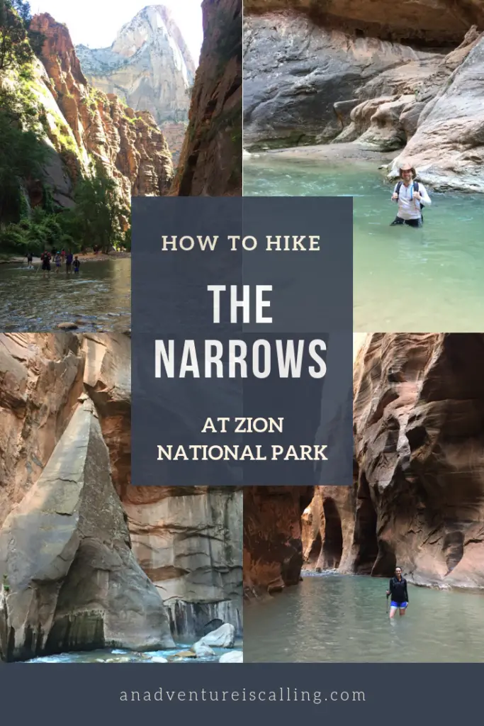 How to Hike the Narrows at Zion National Park Utah - An Adventure is Calling Blog