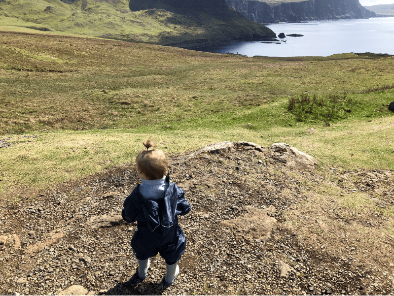 scotland travel with toddler