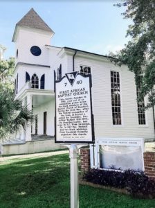 1st African Baptist Church Beaufort SC Self Guided Walking Tour - An Adventure is Calling Blog