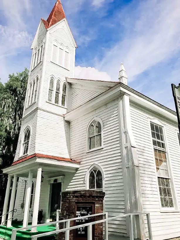 Tabernacle Baptist Church Beaufort SC Self Guided Walking Tour - An Adventure is Calling Blog